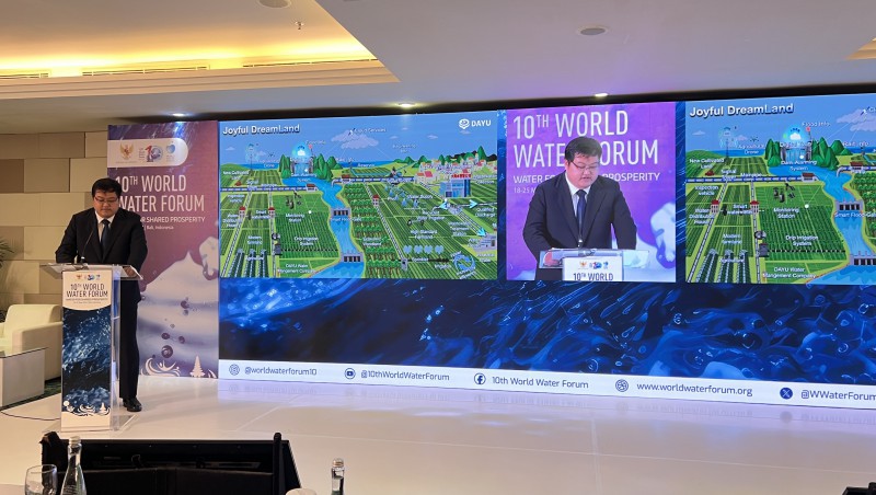 大禹節(jié)水精彩亮相第十屆世界水論壇